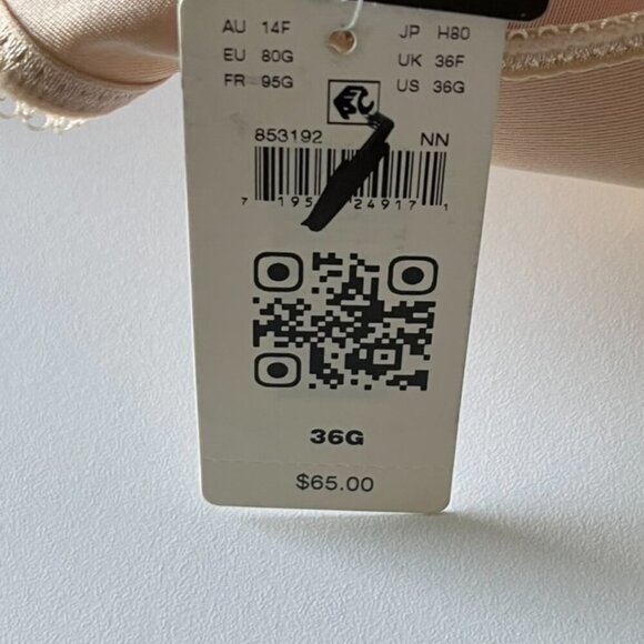 NWT Wacoal Basic Beauty Spacer Underwire T-Shirt Bra in Sand Size 36G - Picture 4 of 4